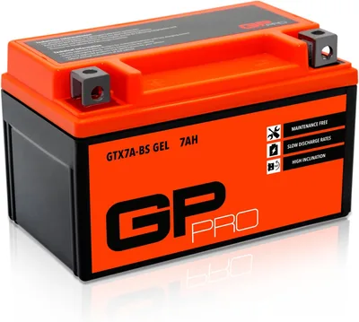 Gél Akkumulátor GP-PRO GTX7A-BS 12 V 7 Ah
