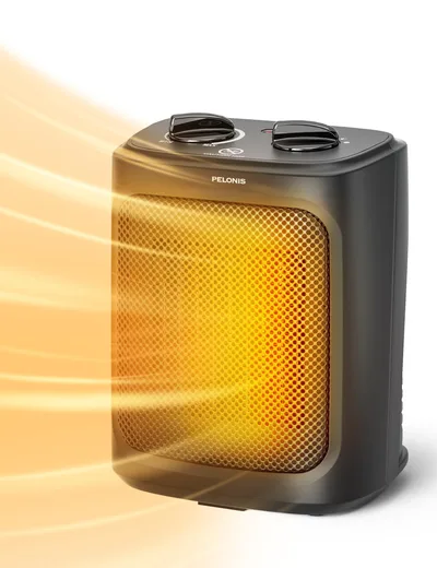 Kerámiás fűtőtest Pelonis NT20-16A, 2000 W, termosztáttal