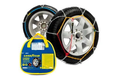 Goodyear GODKN100 9 mm-es hóláncok, 2 db automatikus feszítővel