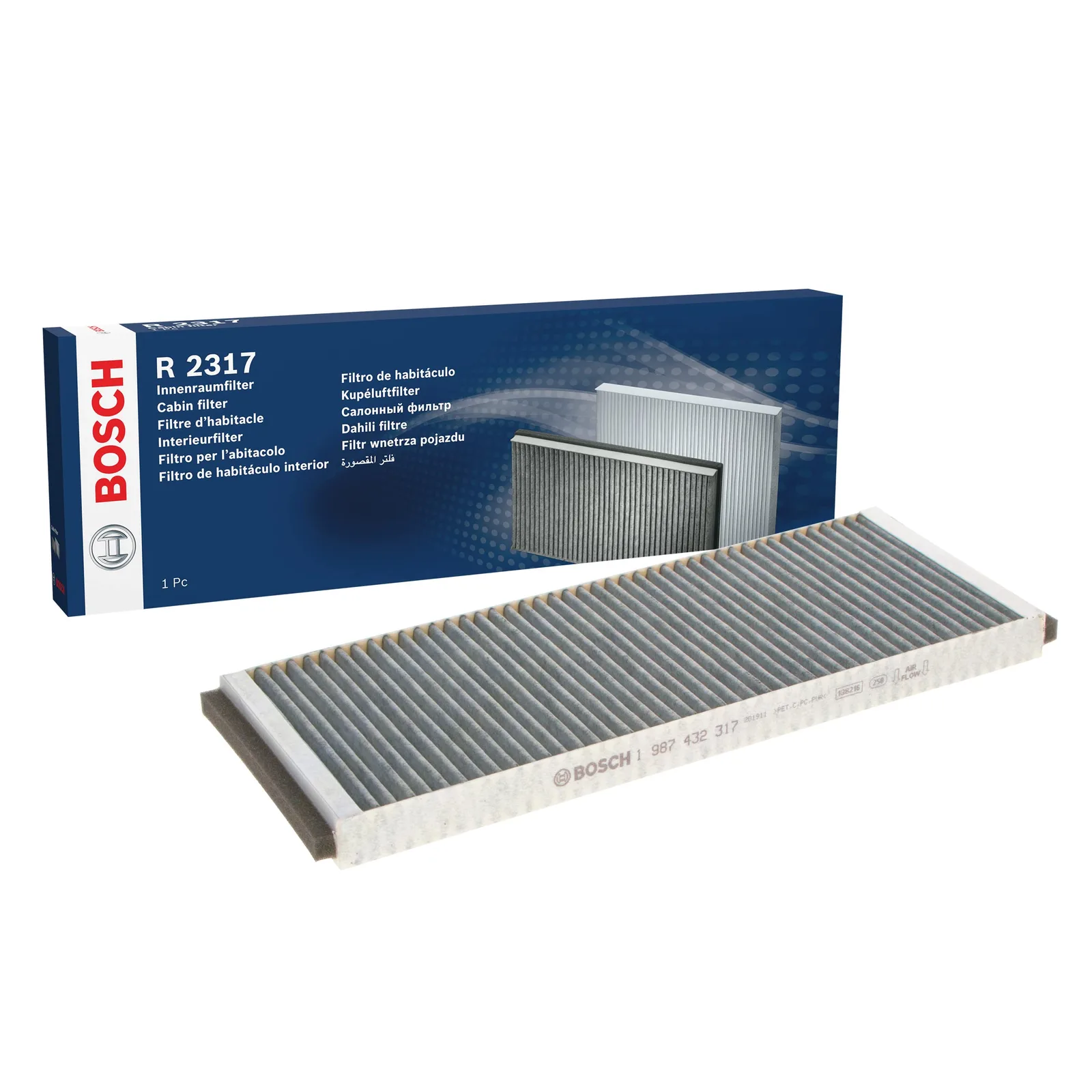 Bosch R2317 aktív szénszűrő az utastérbe