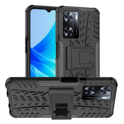 JRTAL ellenálló tok OPPO A57S/A77S/A77 4G/5G fekete