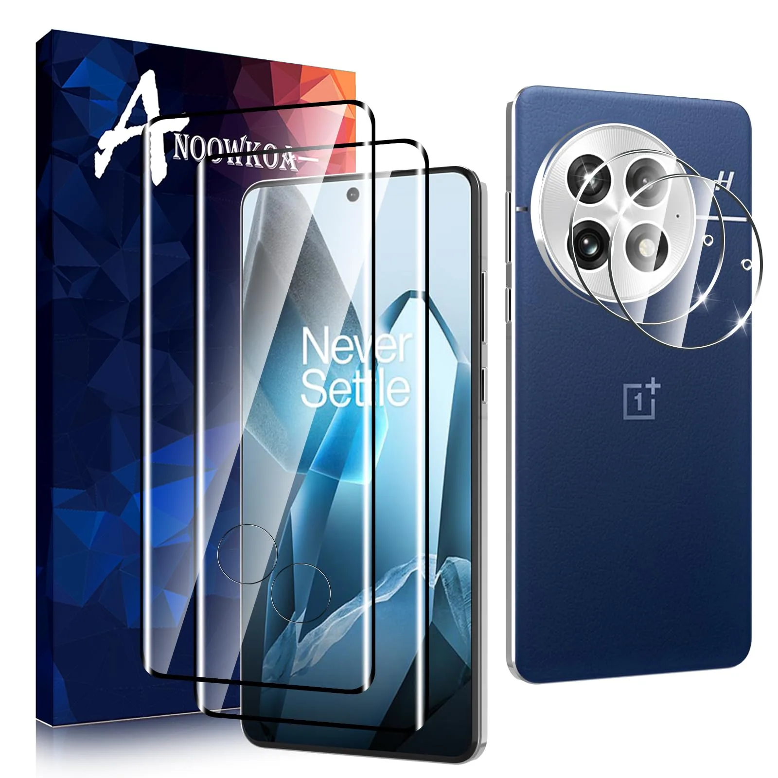 Anoowkoa kijelző- és kameravédő üvegek OnePlus 13 5G 2+2 db