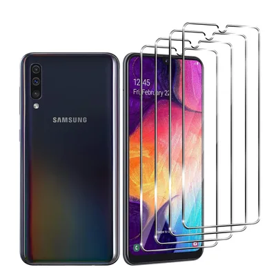 Edzett üvegek Samsung Galaxy A50-hez, 4 db Zicurz