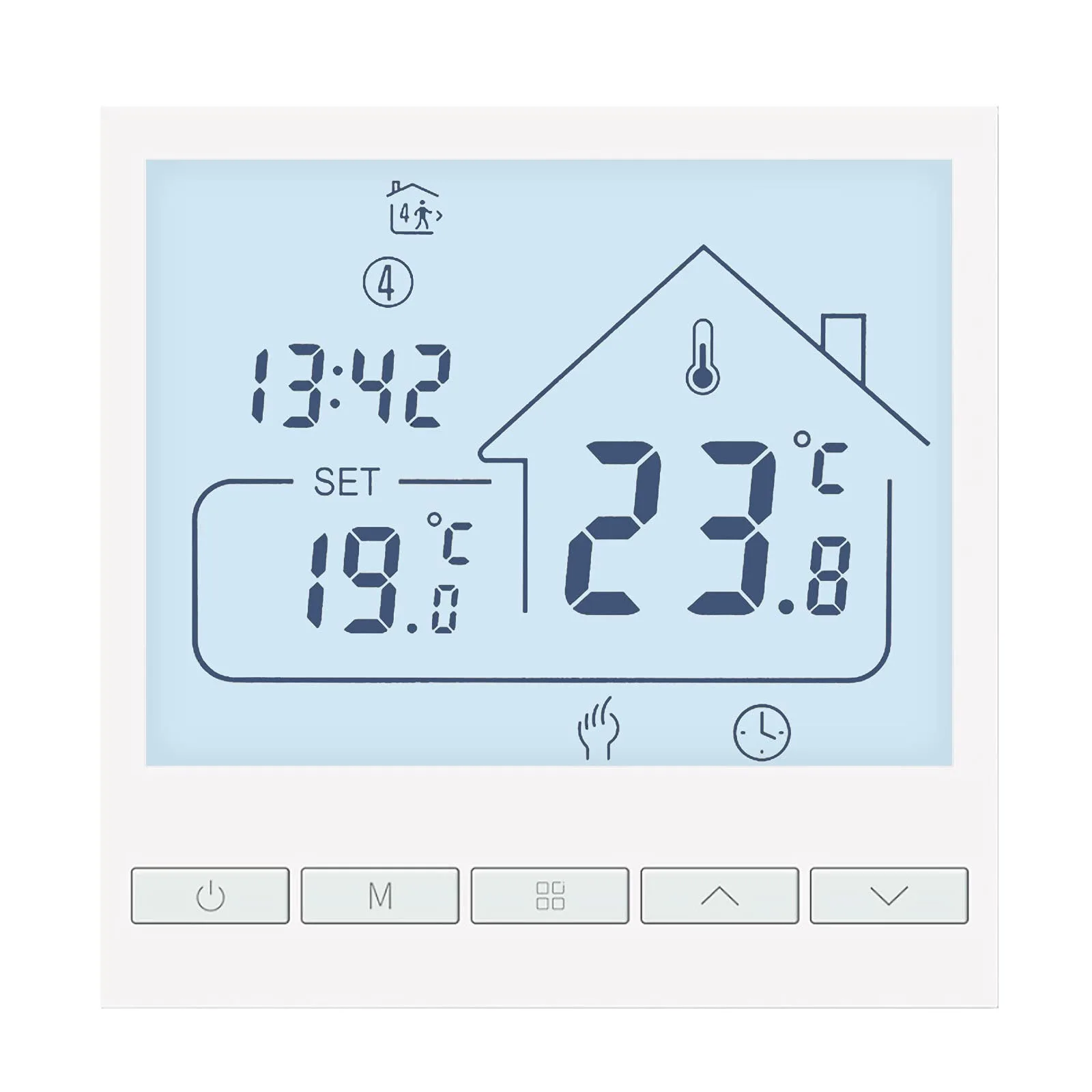 Beok TOL47-WP padlófűtési termosztát 230 V 3 A