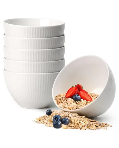 NUTRIUPS kerámikus tálak 750 ml fehér 6 db