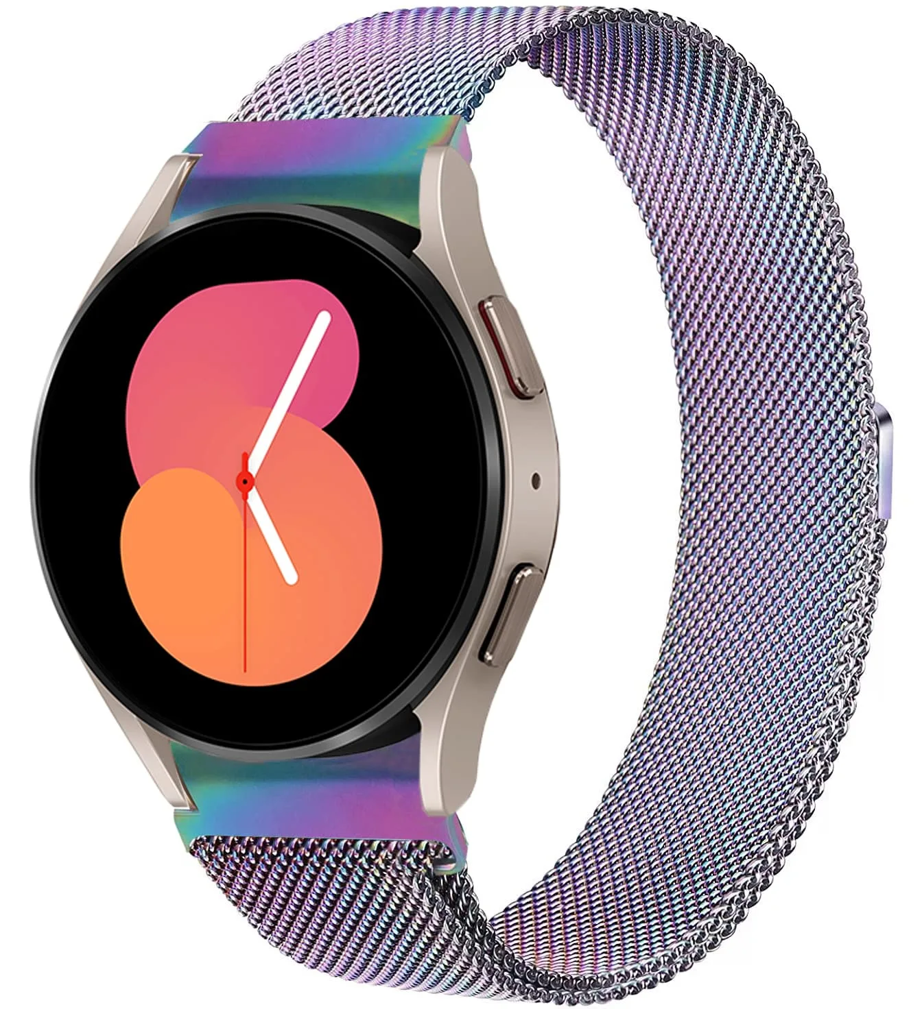 OTOPO 20 mm acél óraszíj Galaxy Watch 4 Classic/5 Pro számára